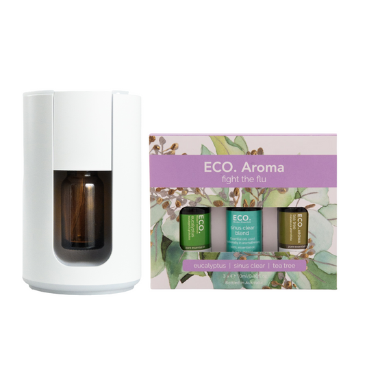 Cordless Travel Diffuser & Fight the Flu Trio