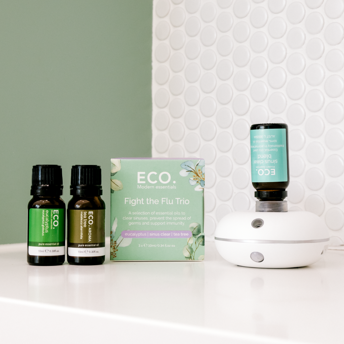 Breeze Diffuser + Fight the Flu Trio