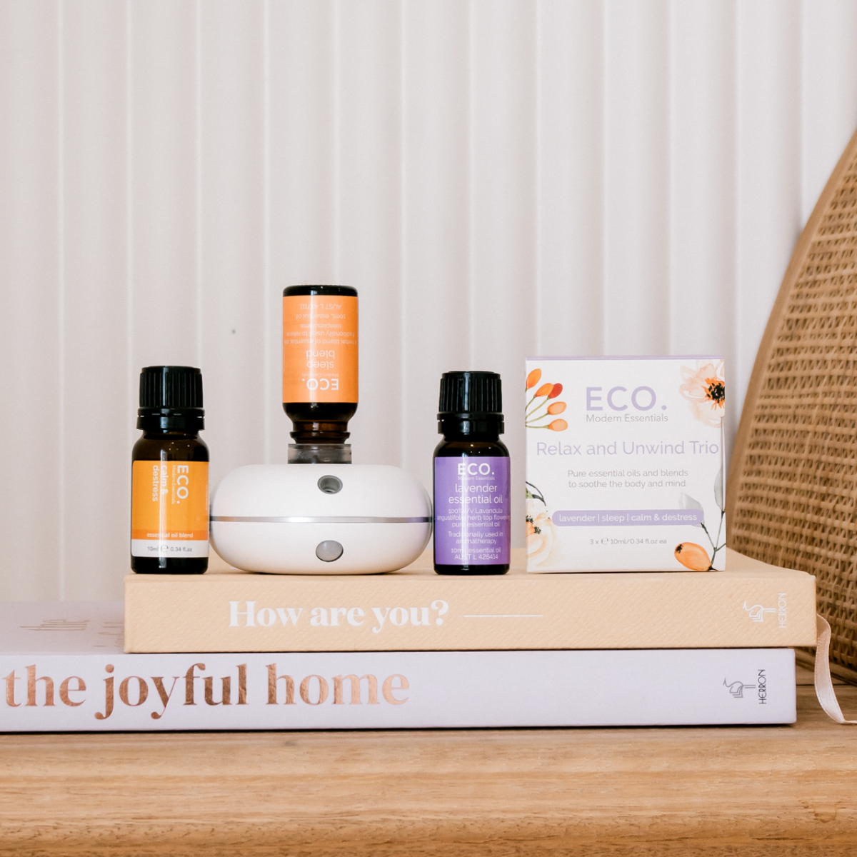 Breeze Diffuser + Relax & Unwind Trio