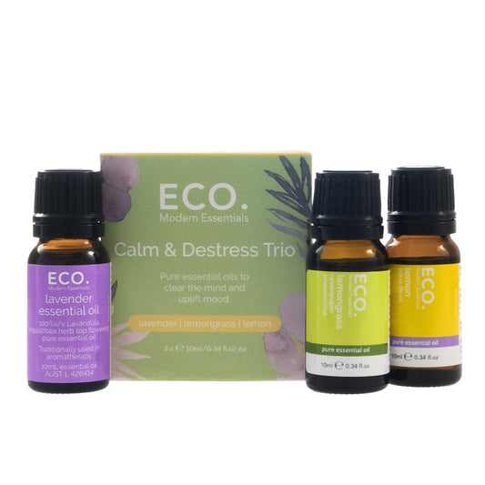 Calm & Destress Essential Oil Trio