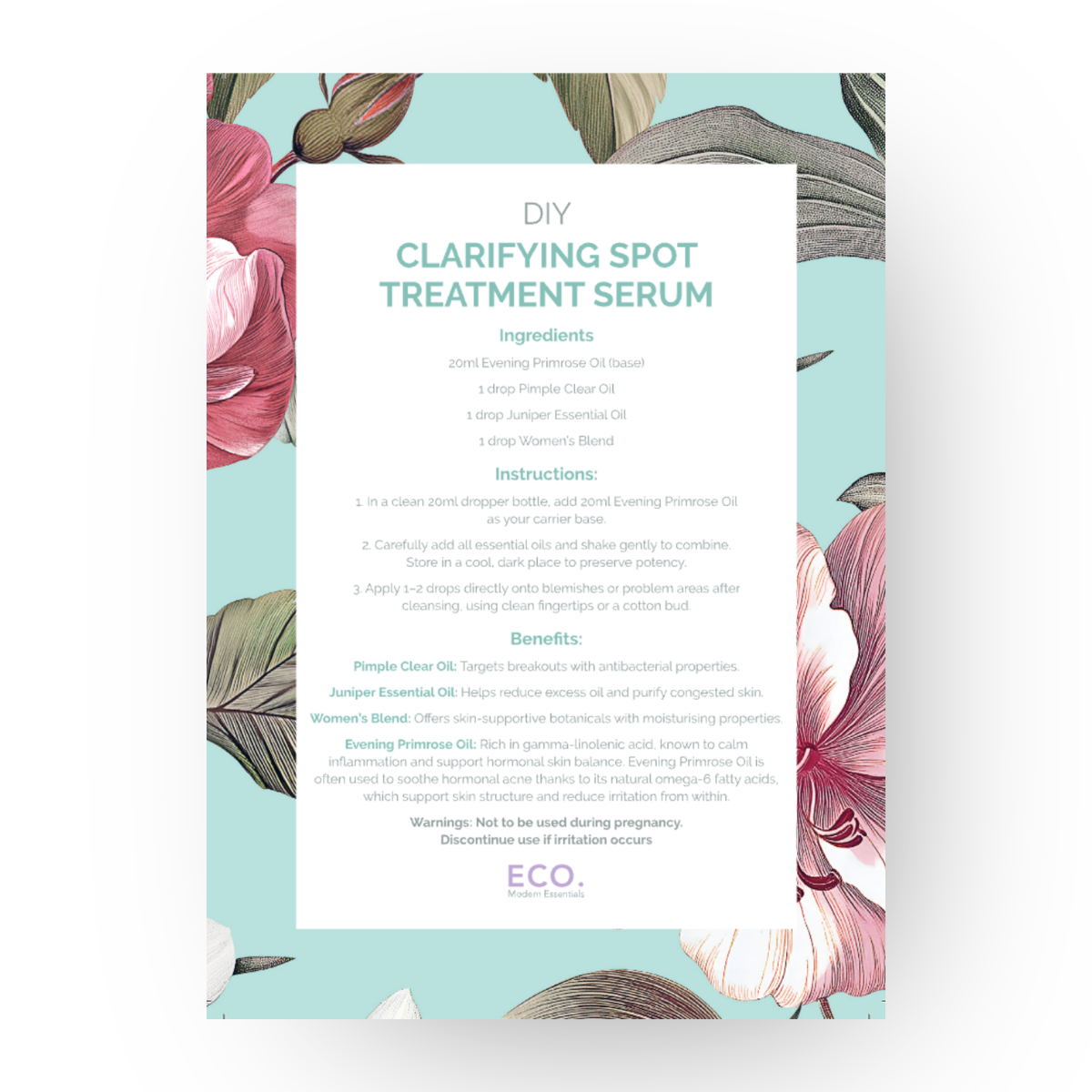 Clarifying Spot Treatment Postcard