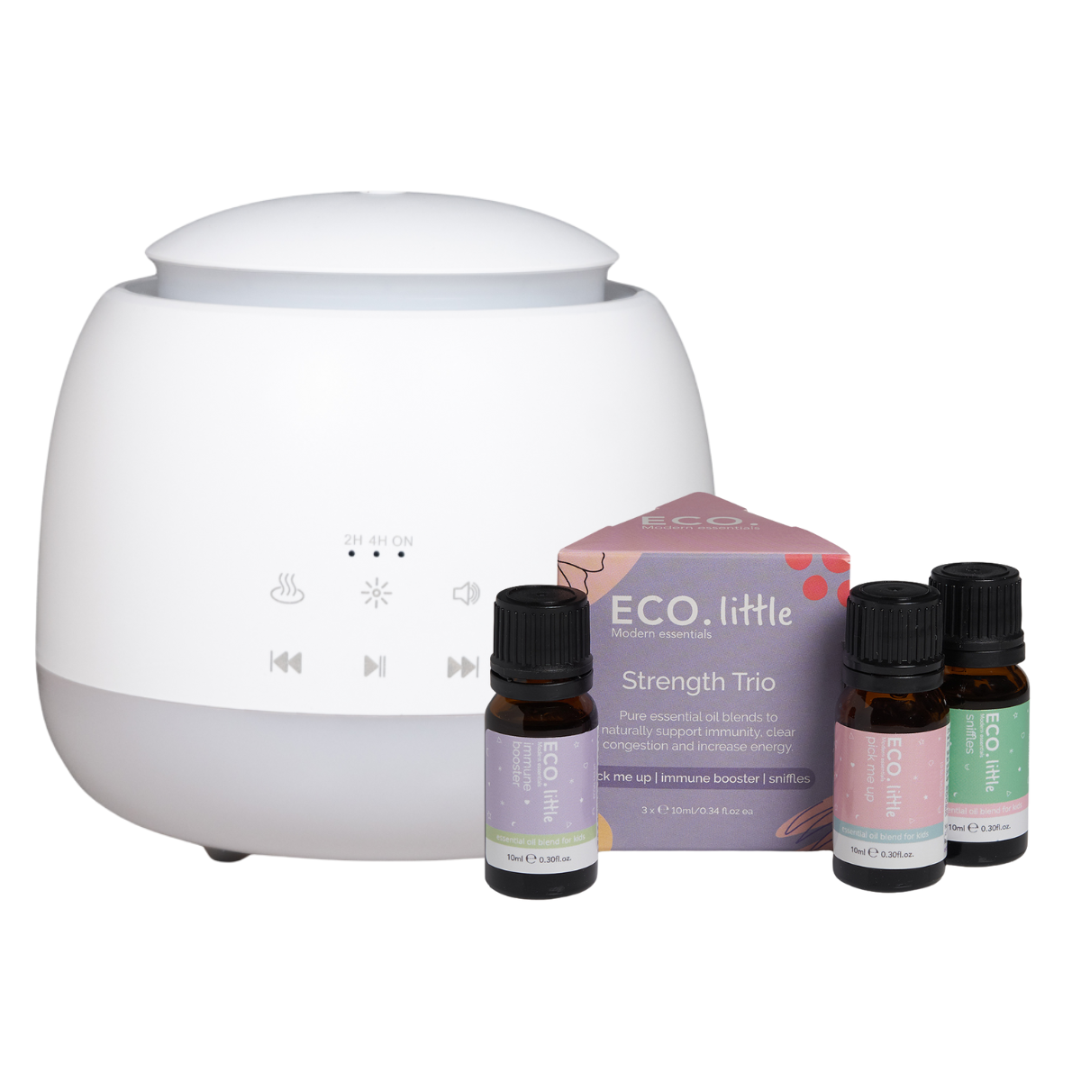 Lullaby Diffuser + ECO. Little Strength Trio