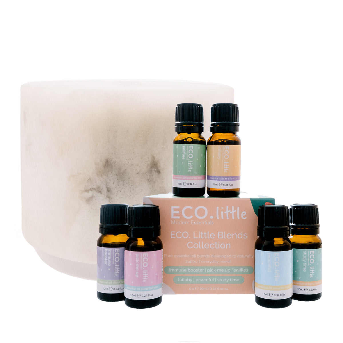 Marble Diffuser + ECO Little Blends Collection