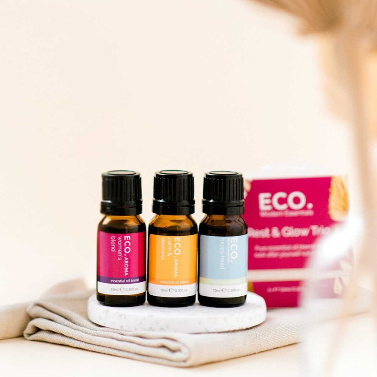 Breeze Diffuser + Rest & Glow Trio