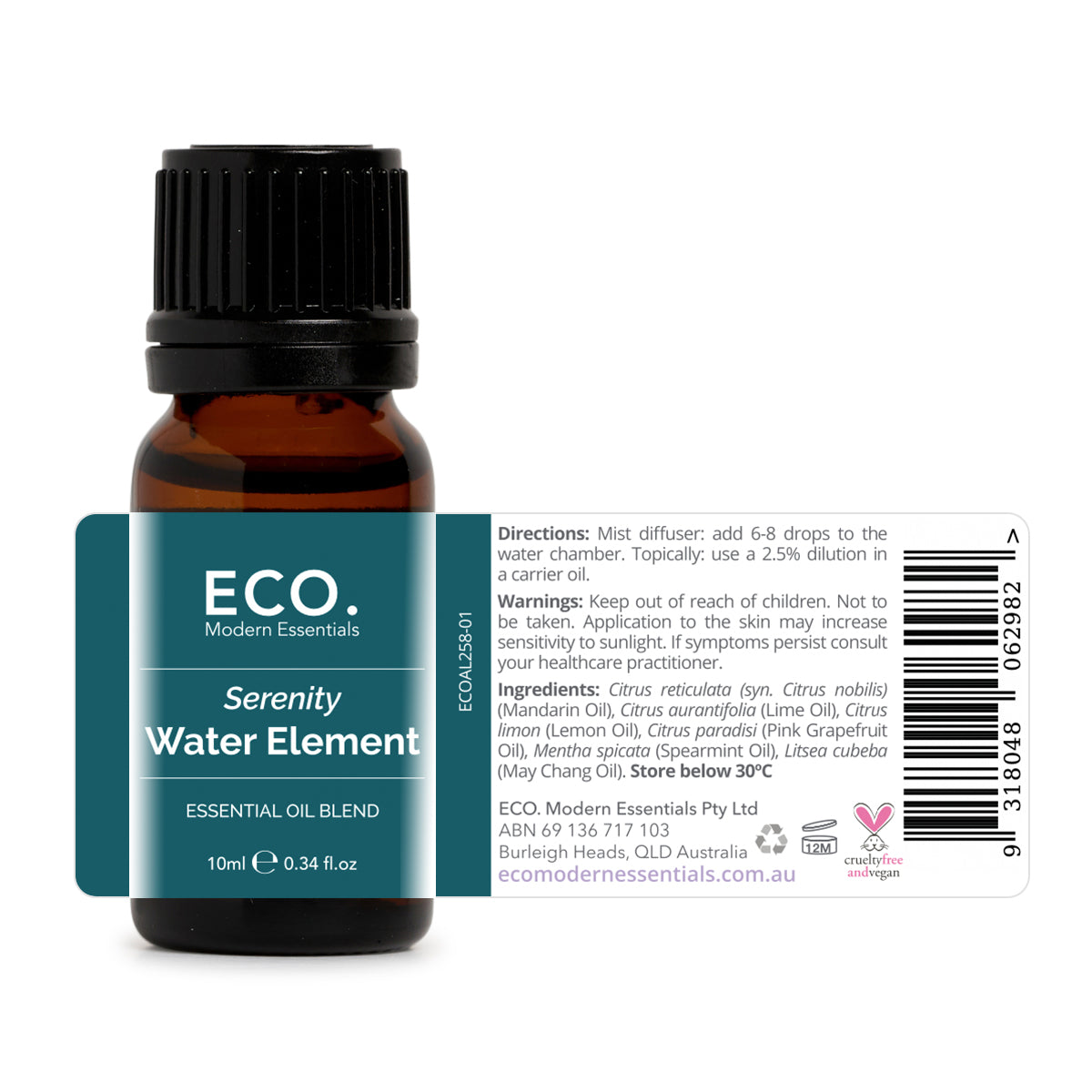 Serenity Water Element Essential Oil Blend