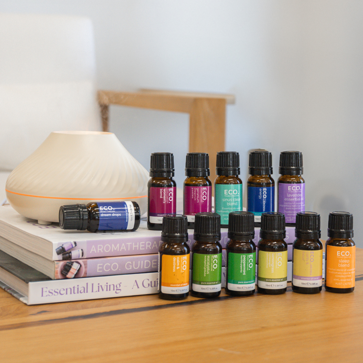 Wave Diffuser & Ultimate Wellbeing 12 Pack