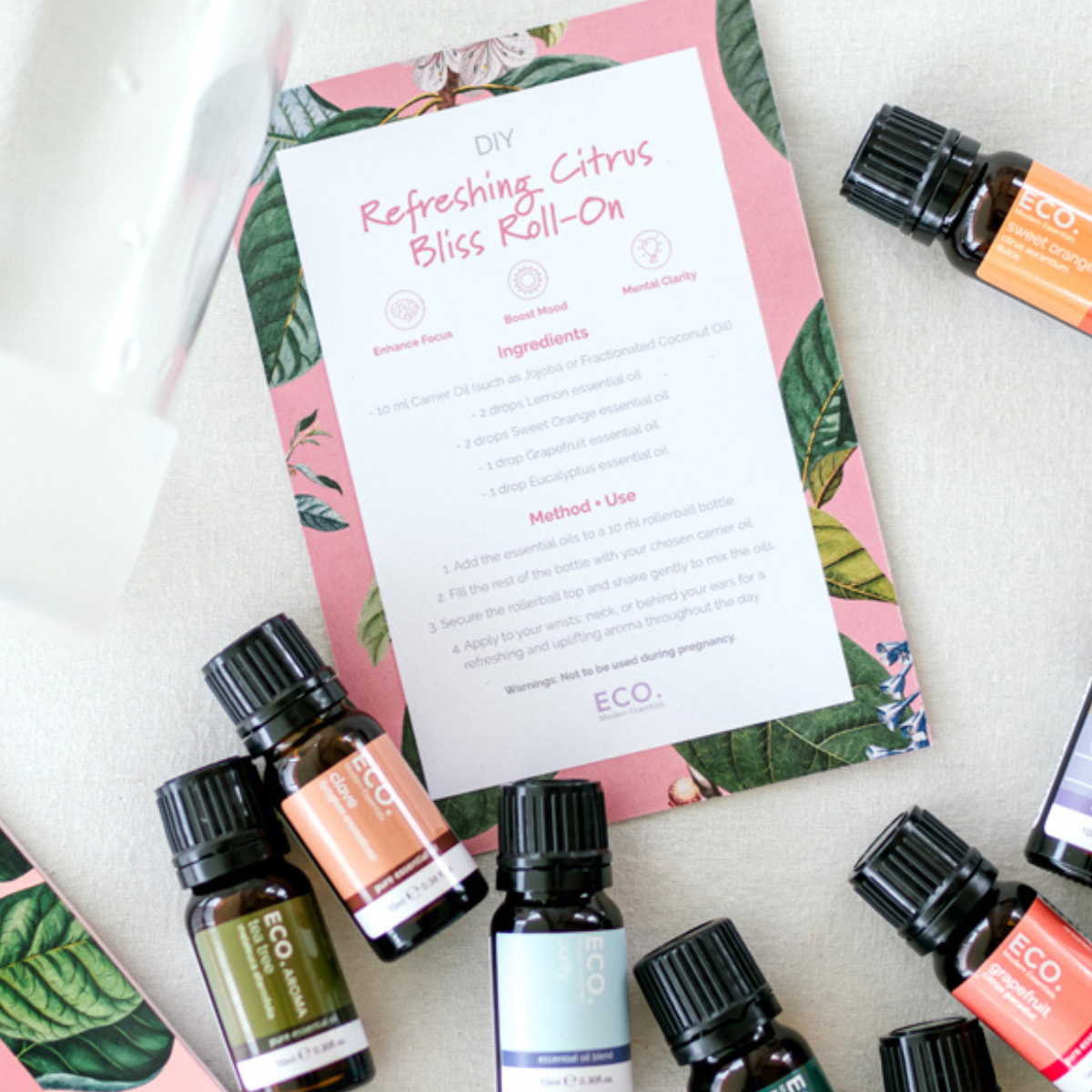 Citrus Bliss Roll On Postcard