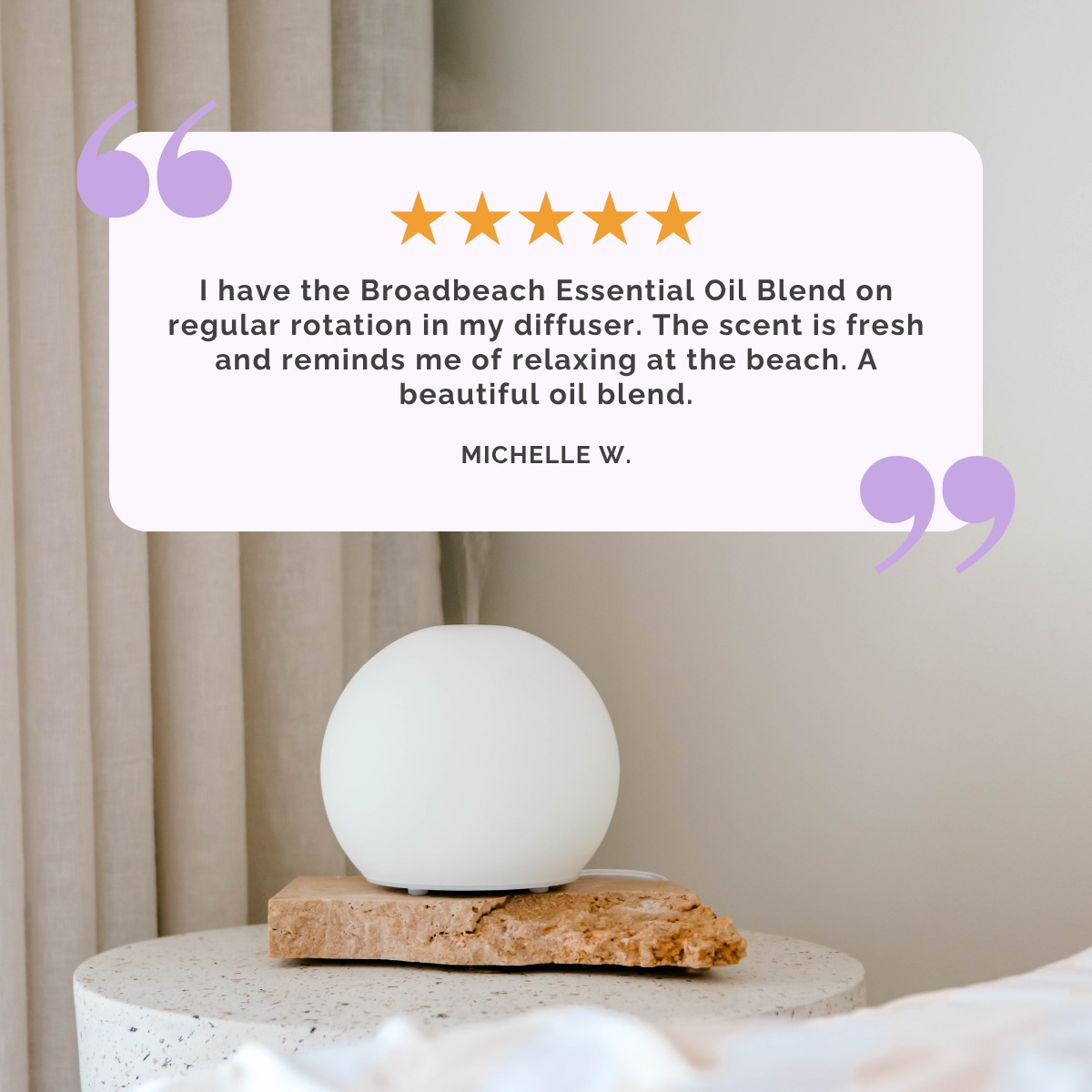 Broadbeach Essential Oil Blend - Review
