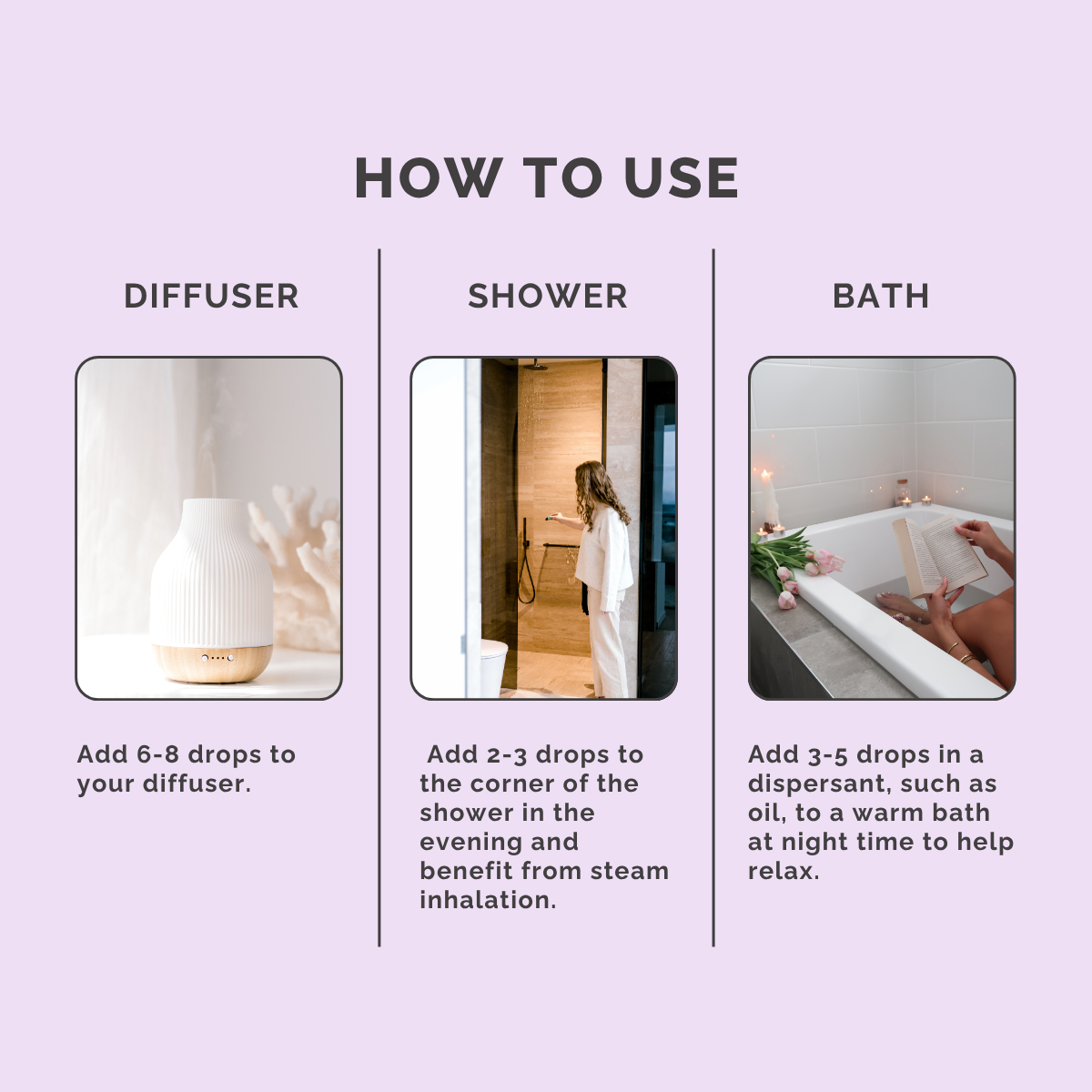 Day Spa Essential Oil Blend - How to Use