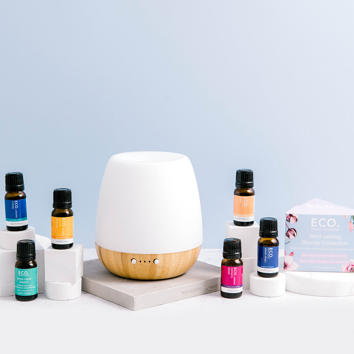 Aromatherapy diffusers and essential oils