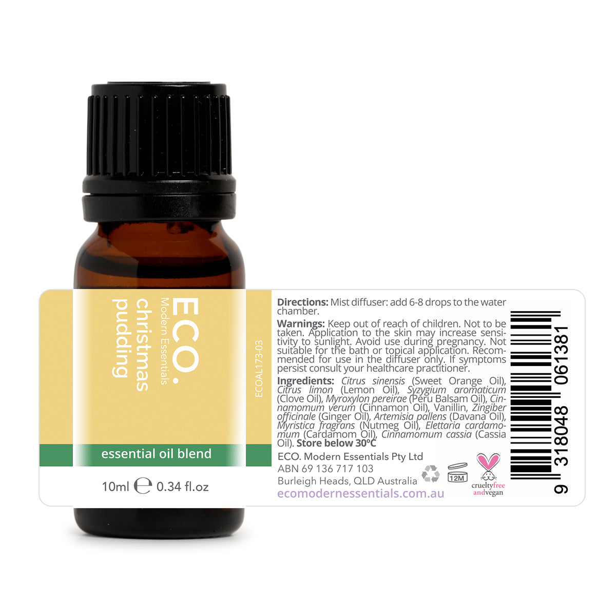 Christmas Pudding Essential Oil Blend