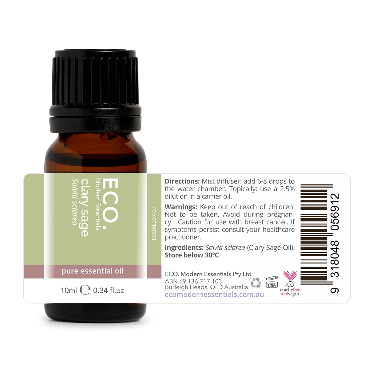 Clary Sage Pure Essential Oil