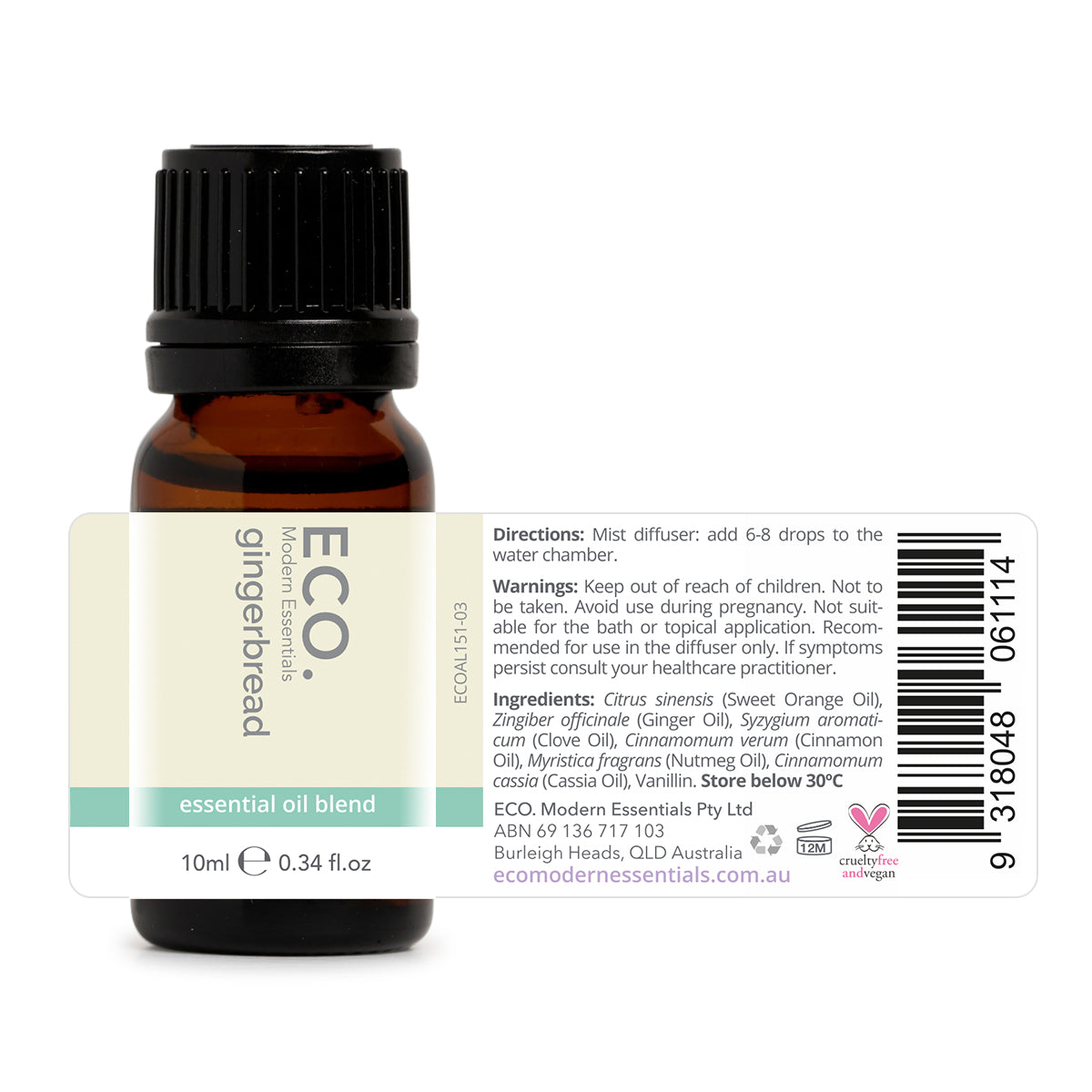 Gingerbread Essential Oil Blend