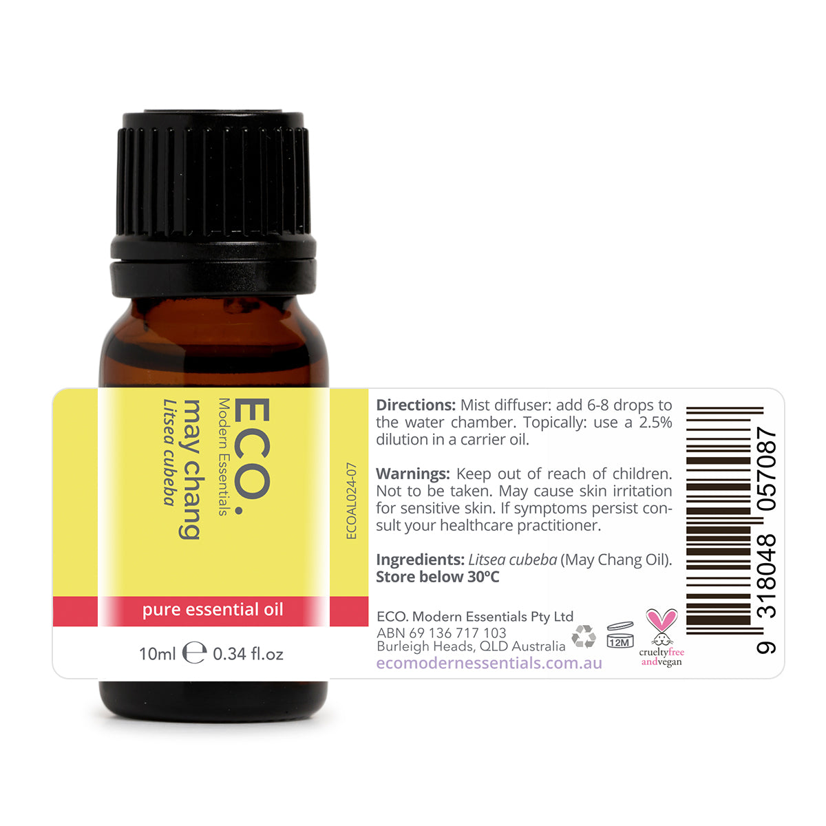 May Chang Pure Essential Oil
