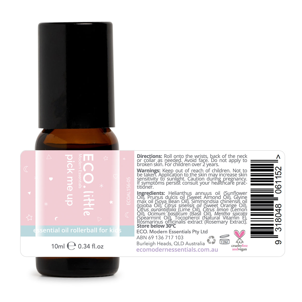 ECO. Little Pick Me Up Essential Oil Rollerball