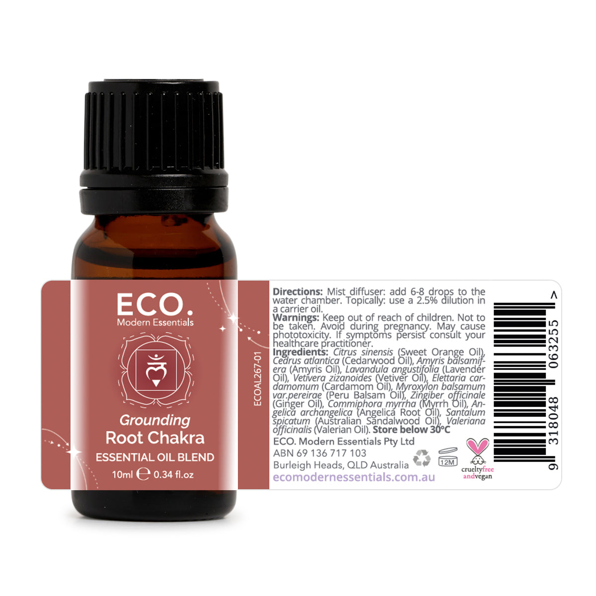 Grounding Root Chakra Essential Oil Blend