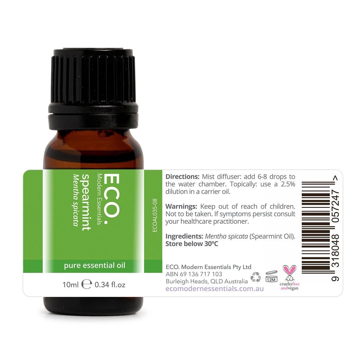 Spearmint Pure Essential Oil