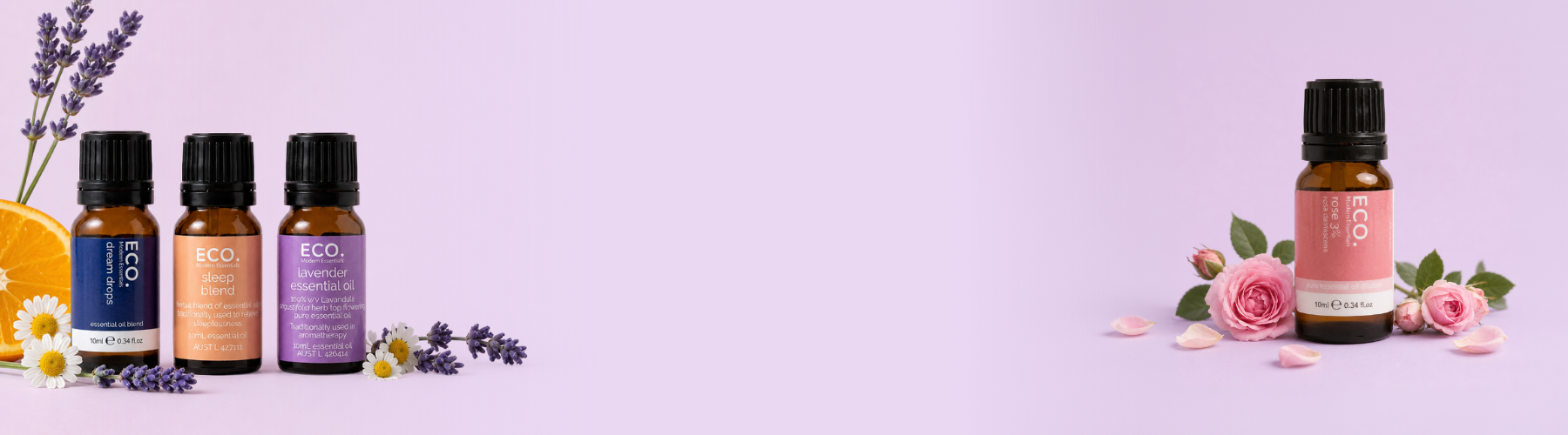 Floral Essential Oils - ECO. Modern Essentials