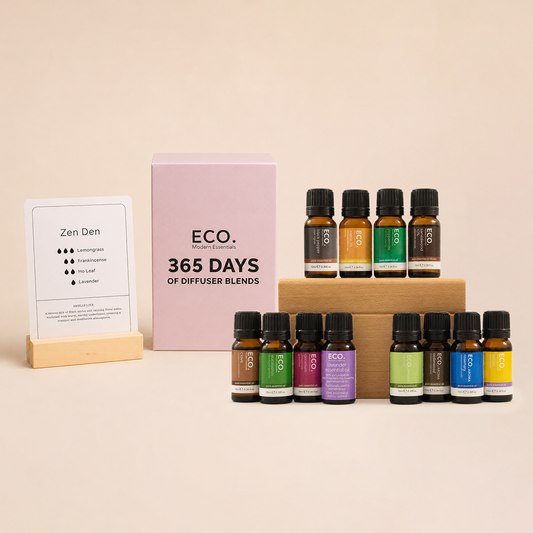 365 Days Of Diffuser Blends + Aromatherapist Essentials Box Collection
