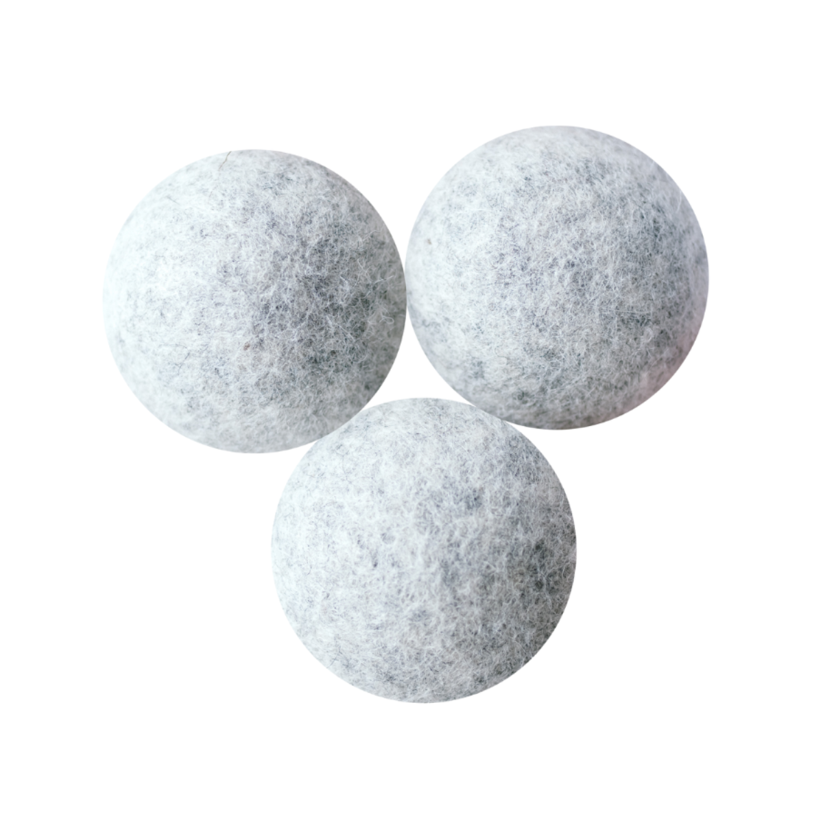 7cm Grey Wool Dryer Balls - Pack of 3