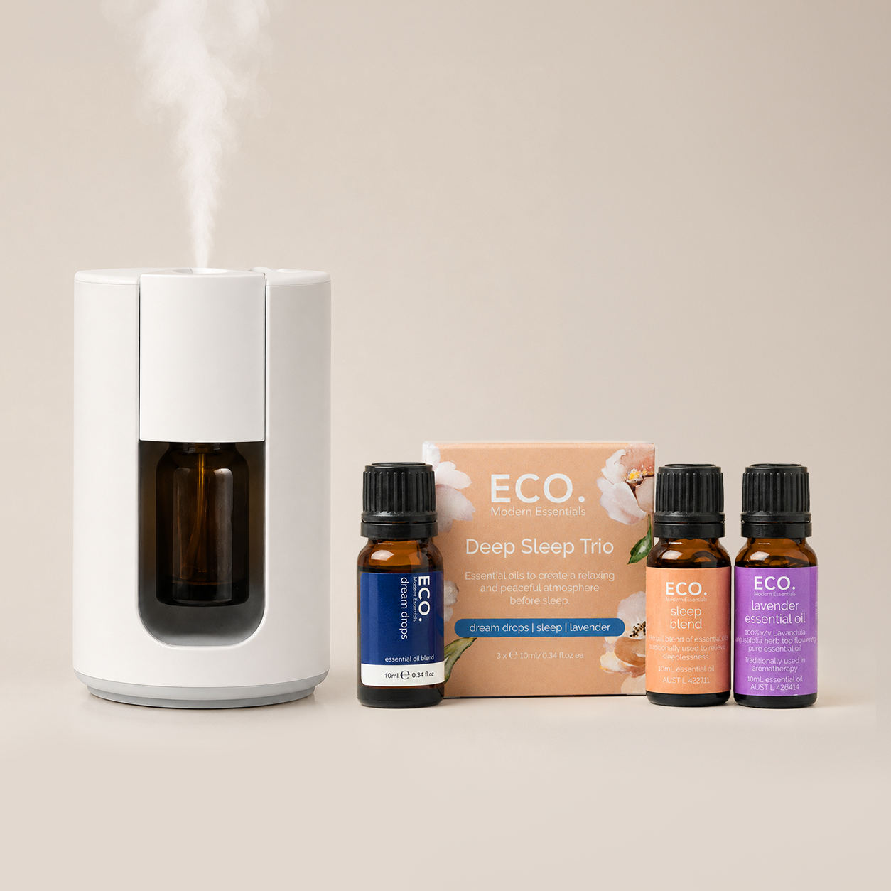 Cordless Travel Diffuser & Deep Sleep Trio