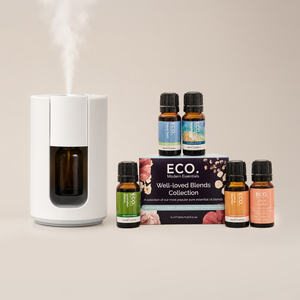 Cordless Travel Diffuser & Well- Loved Blends Collection