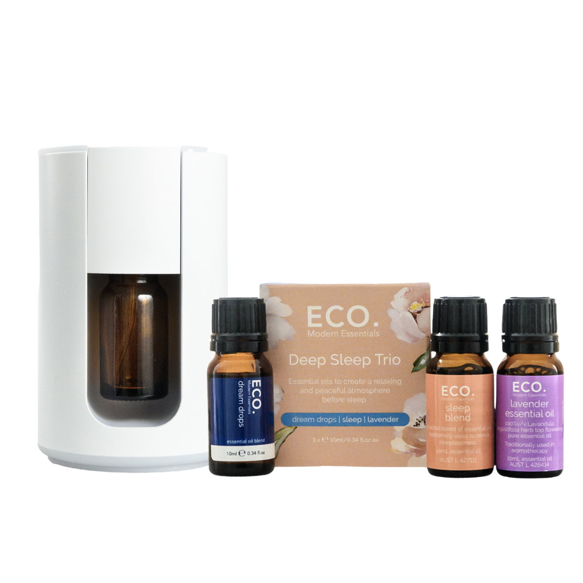 Cordless Travel Diffuser & Deep Sleep Trio