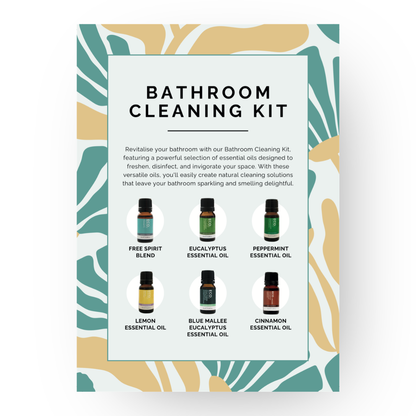 Bathroom Cleaning Kit Postcard