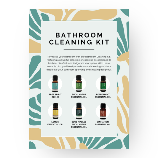 Bathroom Cleaning Kit Postcard