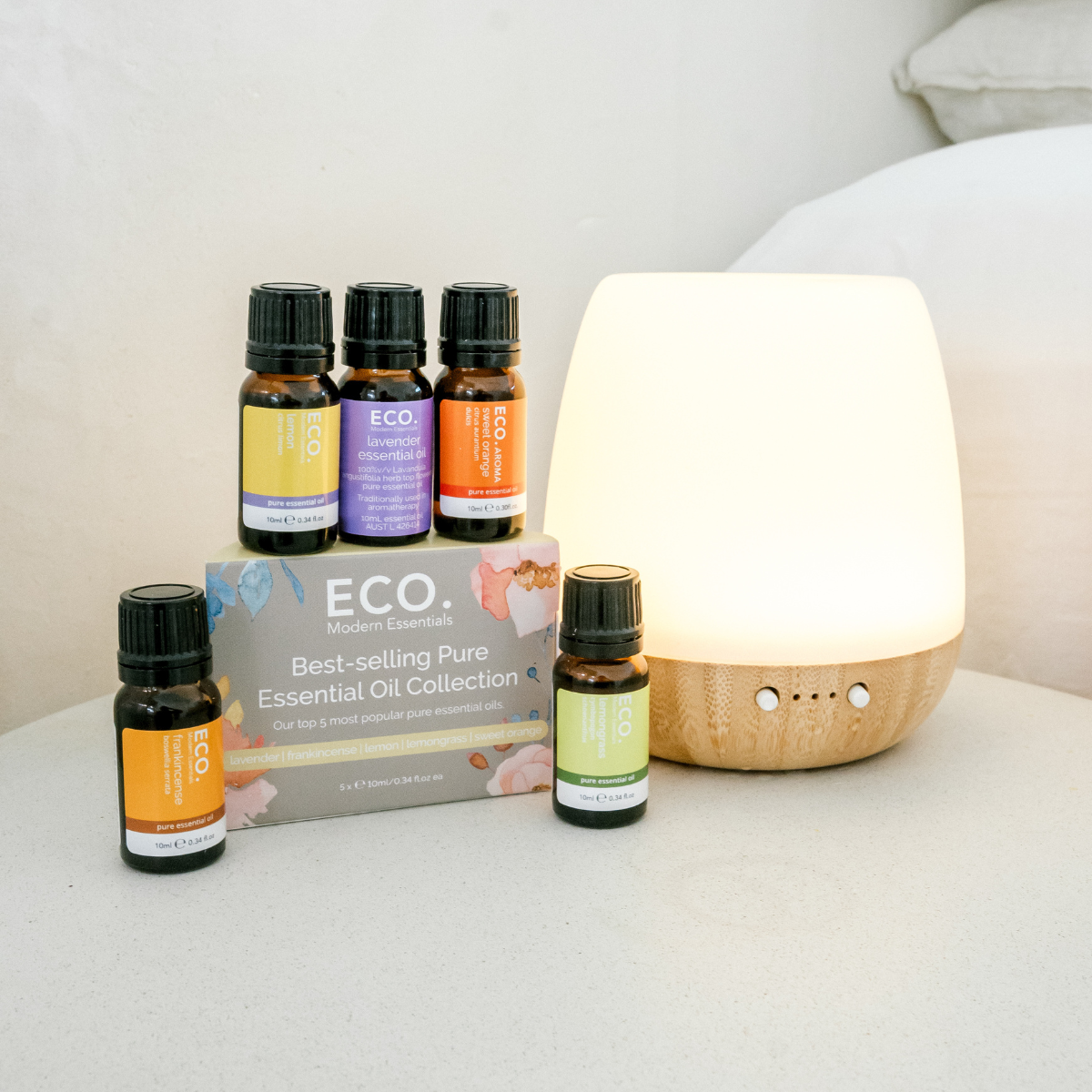 Bliss Diffuser & Best-selling Pure Essential Oil Collection