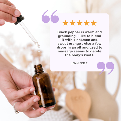 Black Pepper Pure Essential Oil