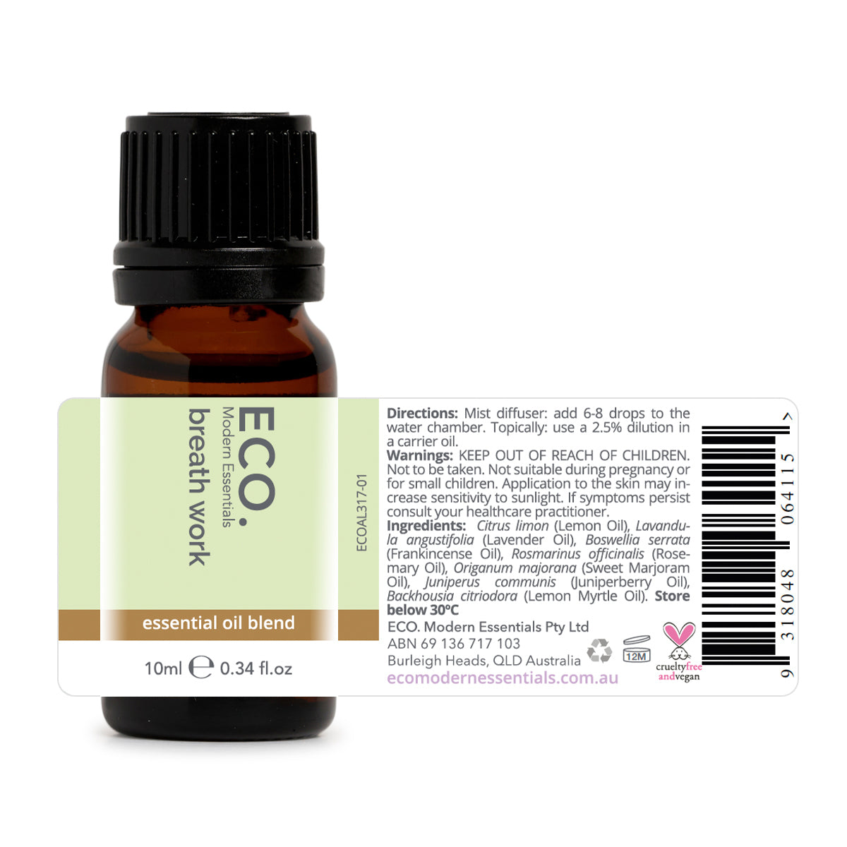Breath Work Essential Oil Blend