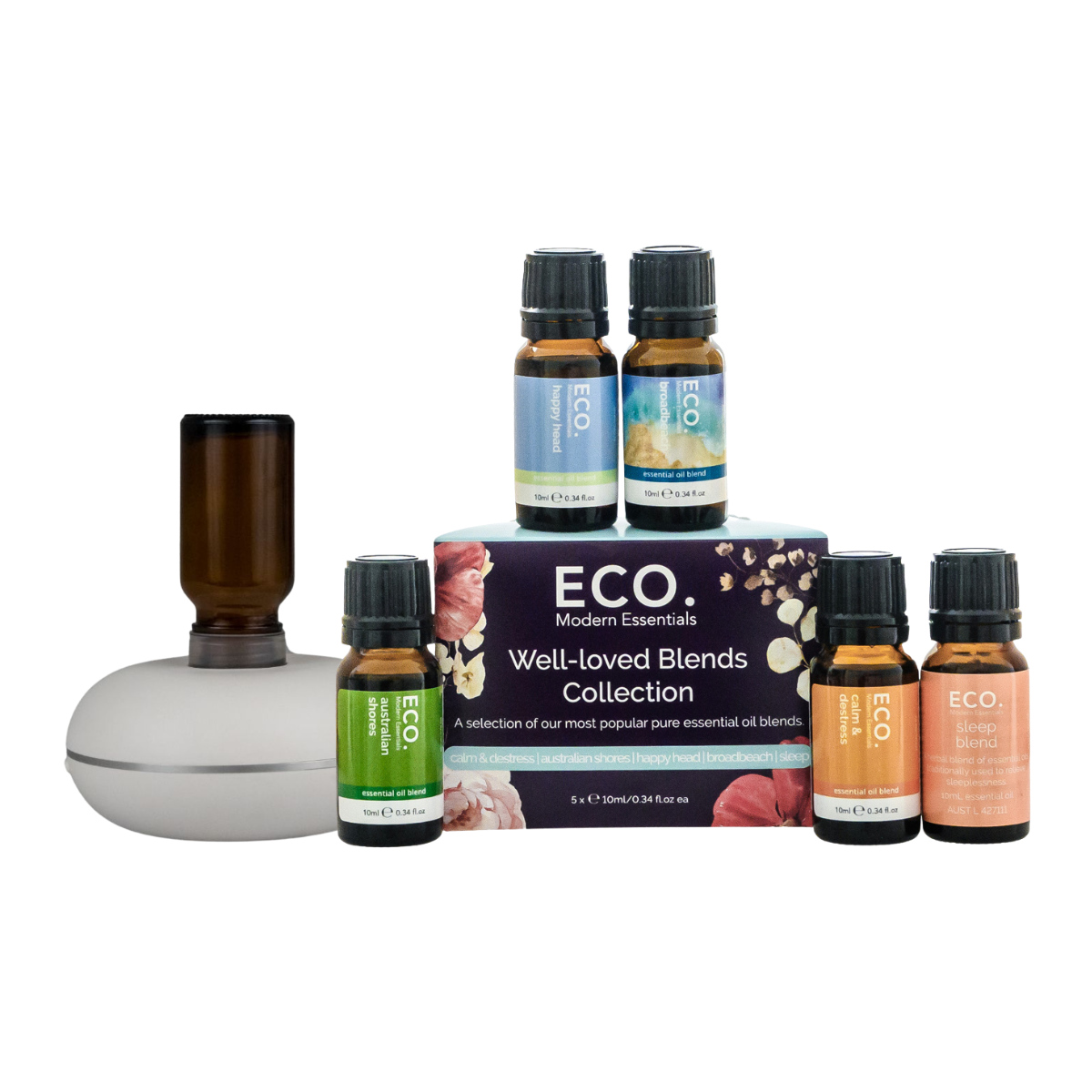 Breeze Diffuser + Well Loved Blends Collection