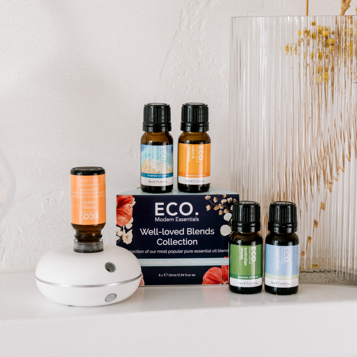 Breeze Diffuser + Well Loved Blends Collection