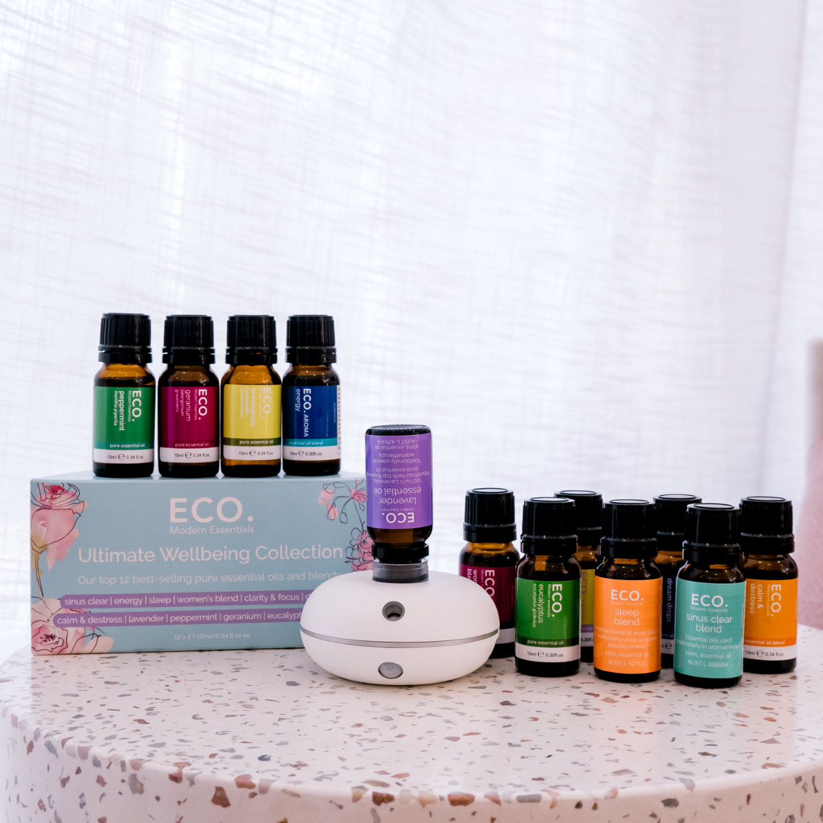 Breeze Diffuser + Ultimate Wellbeing Collection