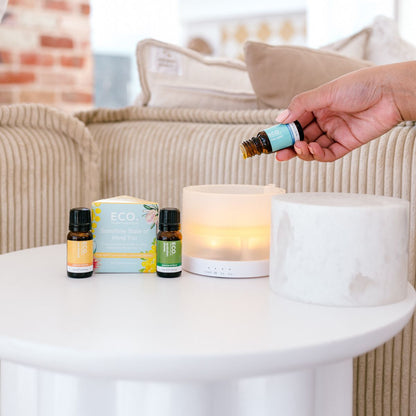 Moon Diffuser & Essential Oil Starter Pack
