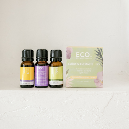 Calm & Destress Essential Oil Trio