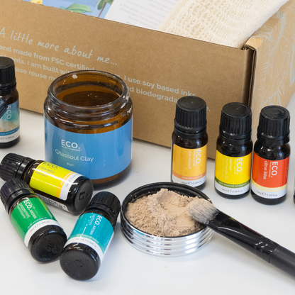 Ghassoul Clay and Face Mask Brush