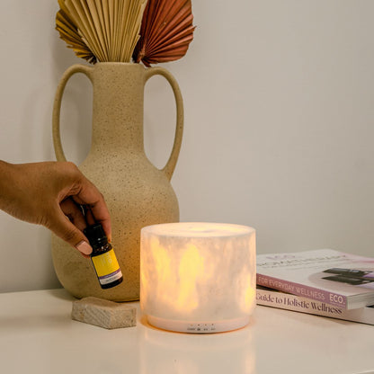 Marble Diffuser + Ultimate Wellbeing 12 Pack Collection