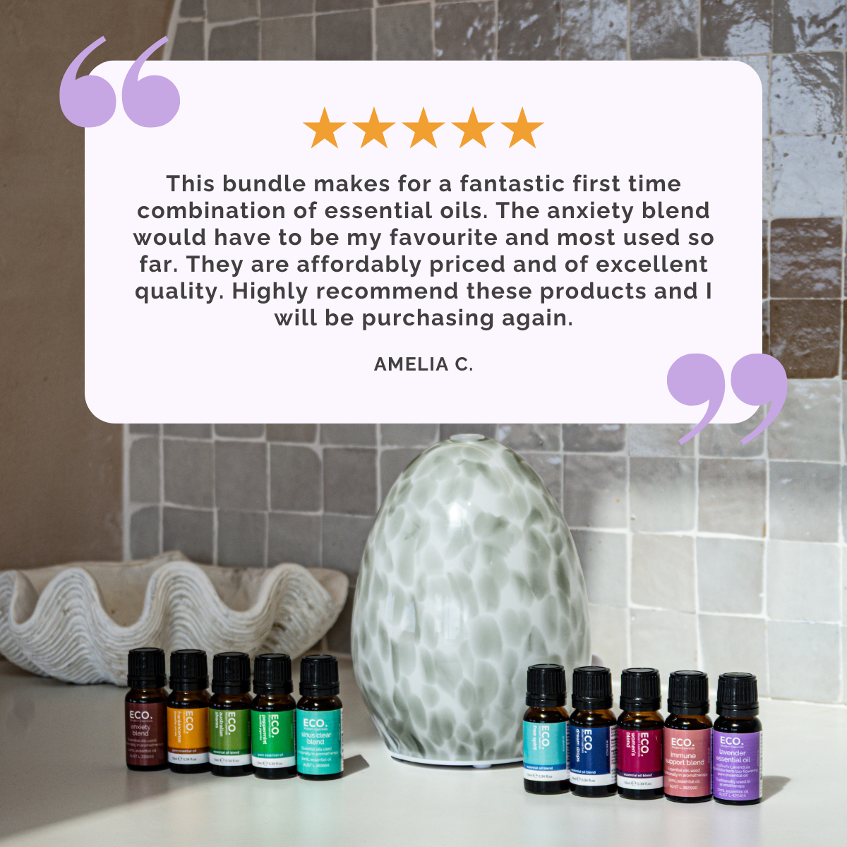 Orb Diffuser + ECO. Favourites Collection