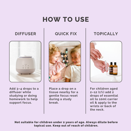 ECO. Little Study Time Essential Oil Blend