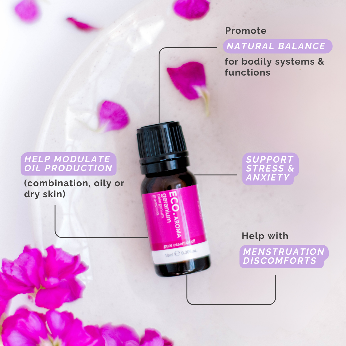 Geranium Pure Essential Oil