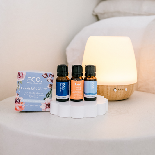 Bliss Diffuser & Goodnight Oil Trio Collection