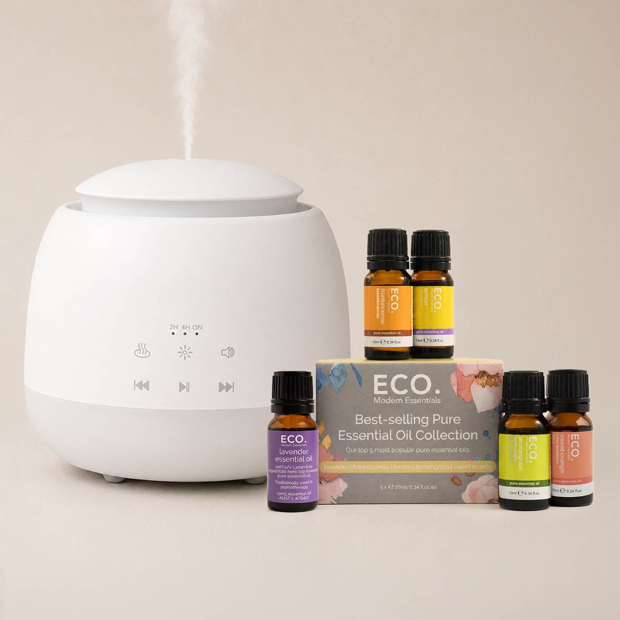 Lullaby Diffuser + Best Selling Pures Collection