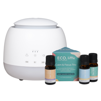 Lullaby Diffuser + ECO. Little Calm & Focus Trio