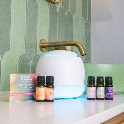 Lullaby Diffuser + Brain Emotions Collection
