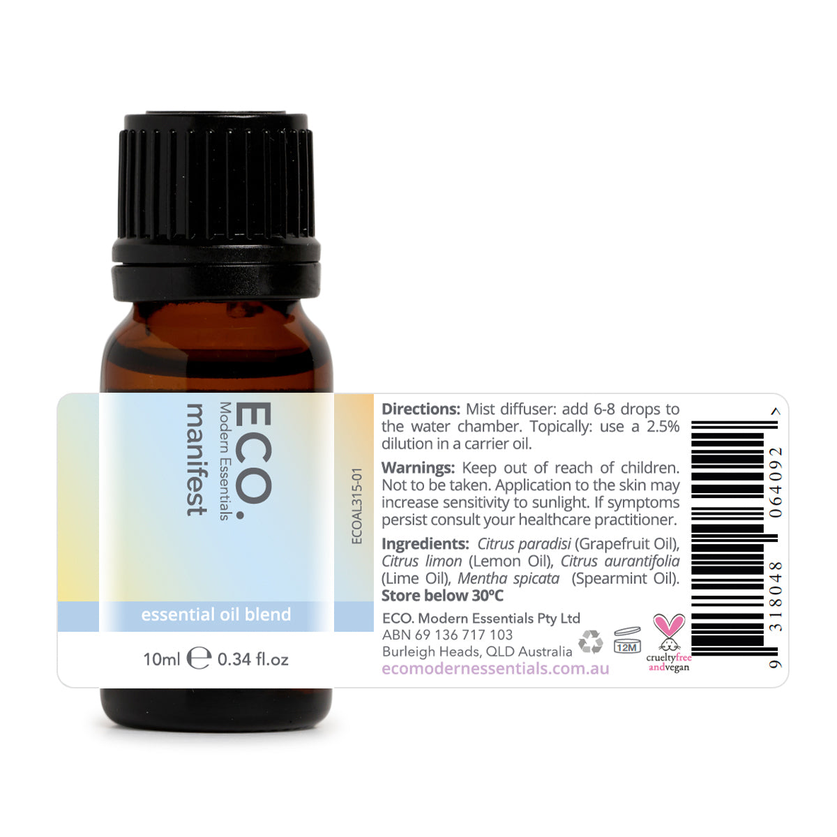 Manifest Essential Oil Blend