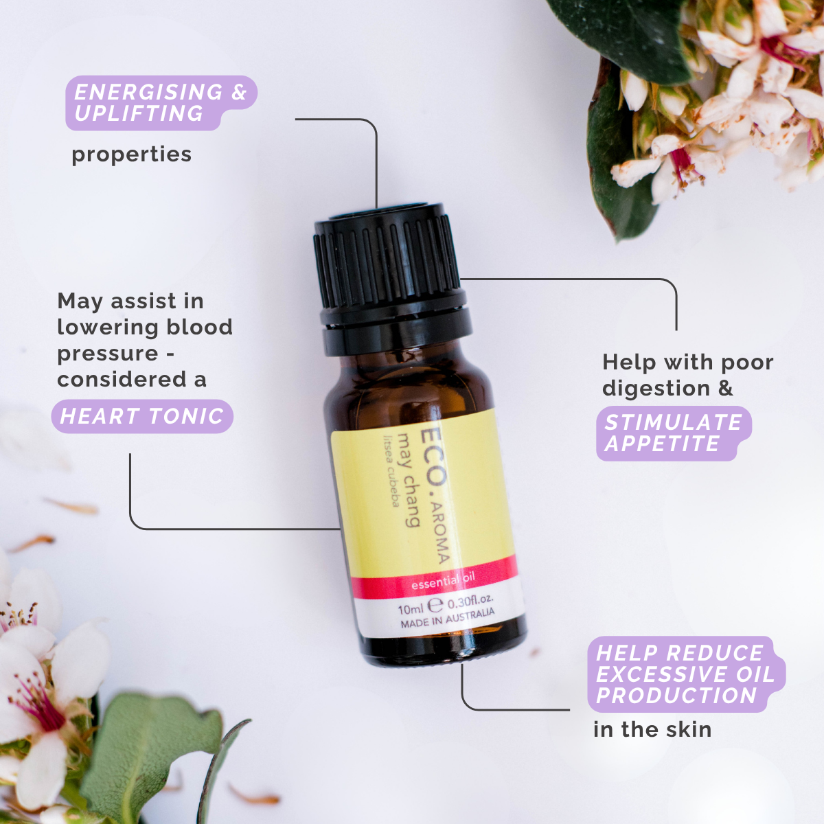 May Chang Pure Essential Oil
