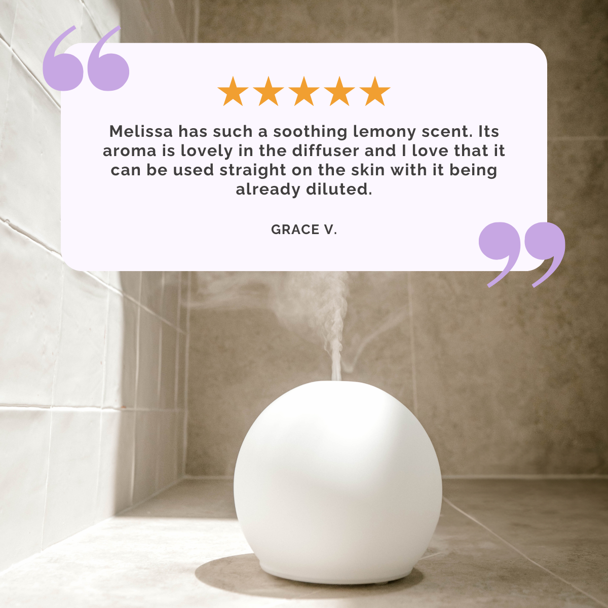 Melissa (3%) Essential Oil