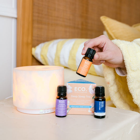 Moon Diffuser & Essential Oil Starter Pack